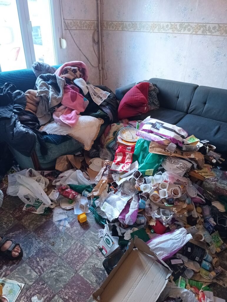 Nettoyage d’un logement en situation de syndrome de Diogène à Liévin